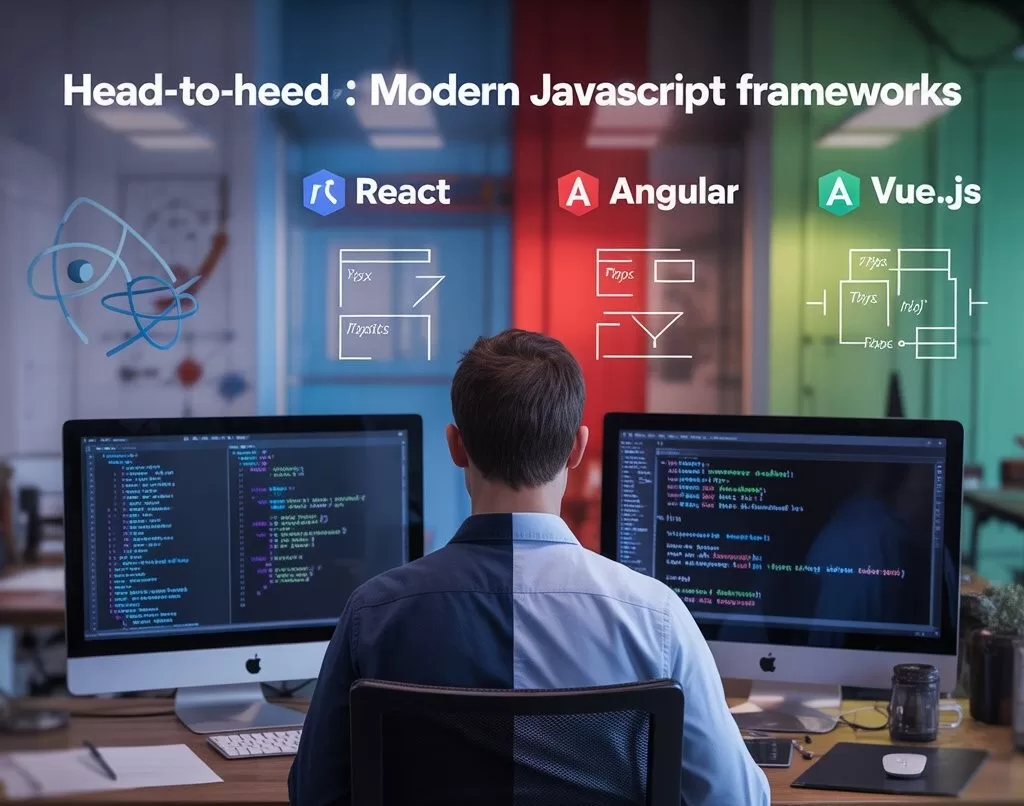 React vs Angular vs Vue – Detailed Framework Comparison React vs Angular vs Vue – Detailed Framework Comparison