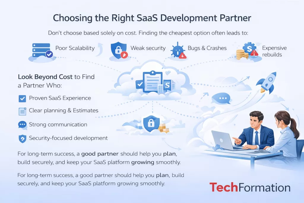 Choosing the Right SaaS Development Partner Choosing the Right SaaS Development Partner